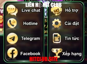 Phương thức liên hệ Hit Club